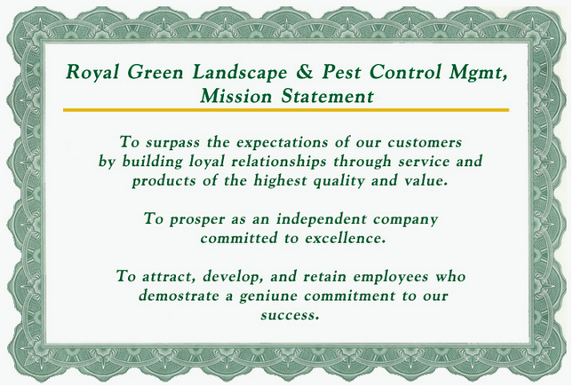 Certified Pest Control Exterminator, Mission Statements For Landscape Companies